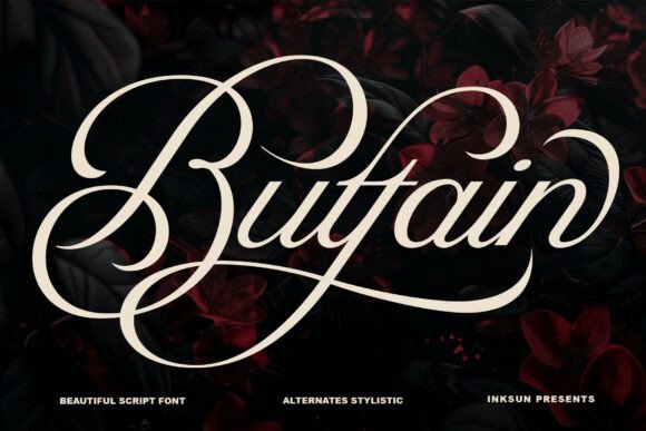 Buttain: The Elegant Script Font for Your Brand