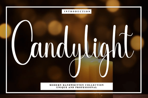 Candylight: A Timeless Handwritten Font for Branding