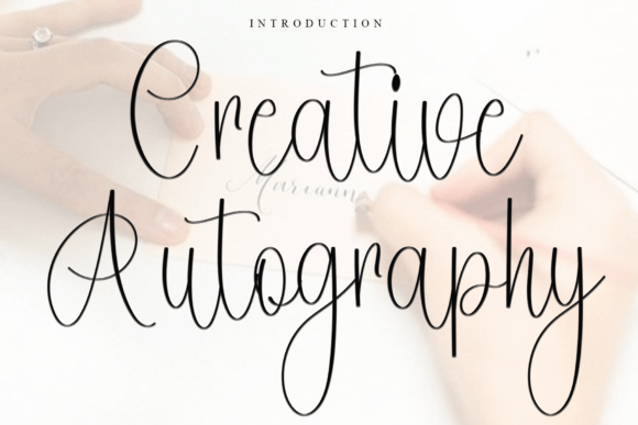 Creative Autography: The Script Font for Campaigns