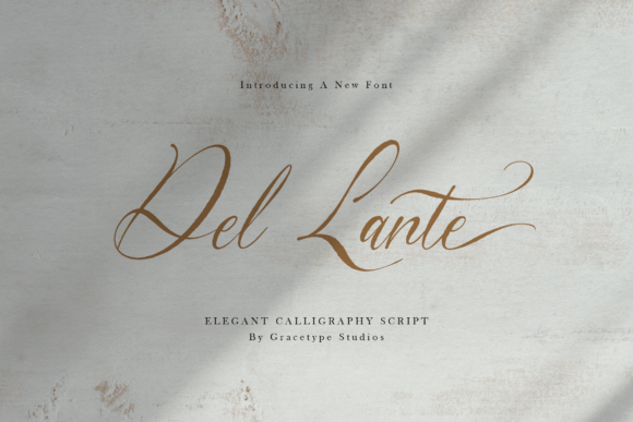 Del Lante: A Web Designer's Review of This Elegant Script Font