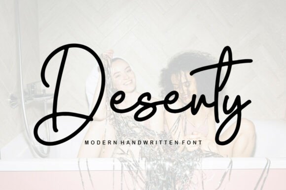 Deserty: A Friendly Handwritten Font for Small Business