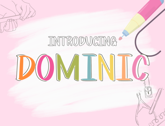 Dominic: A Round Script Font for Your Brand