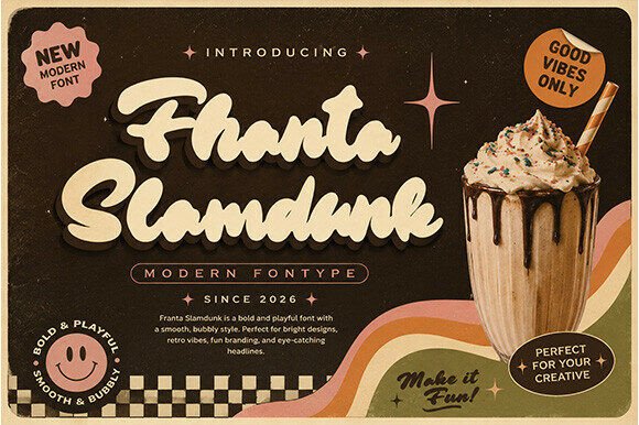 Fhanta Slamdunk: A Bold Display Font for Web Design