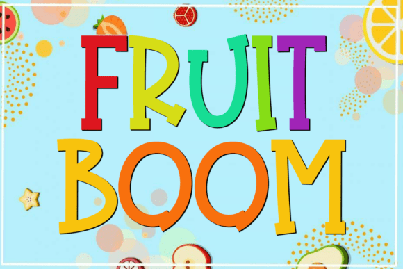 Fruit Boom: A Sophisticated Script Font for Branding