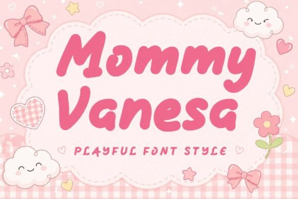 Mommy Vanesa: An Elegant Script Font for Crafters