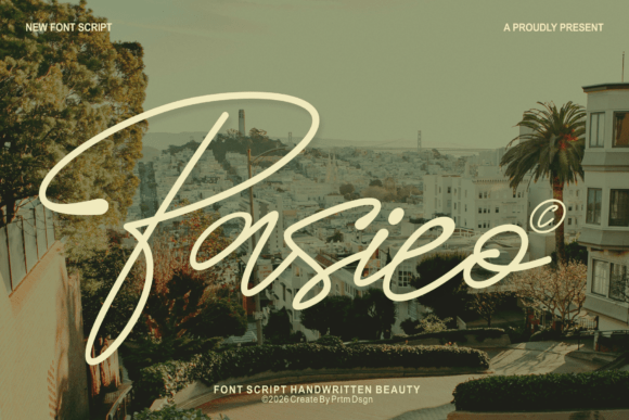 Pasieo: The Elegant Script Font for Your Brand