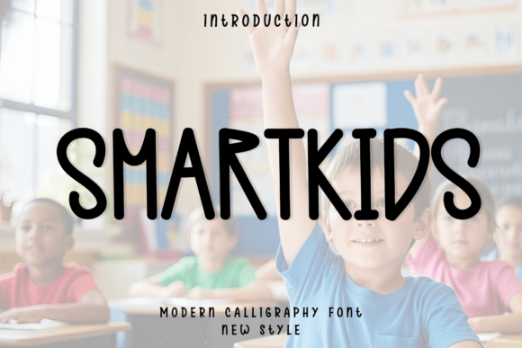 Smartkids: A Modern Script Font for Your Brand