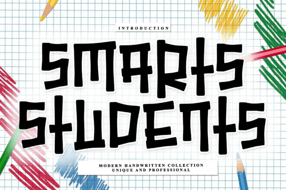 Smarts Students: A Timeless Handwritten Font for Branding