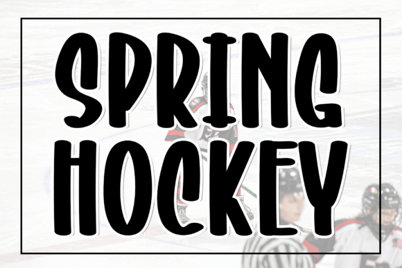 Spring Hockey: A Fluid Script Font for Web Design