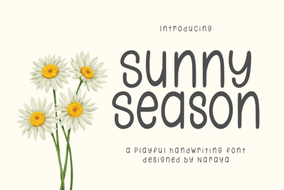 Sunny Season: A Playful Handwritten Font for Web Design