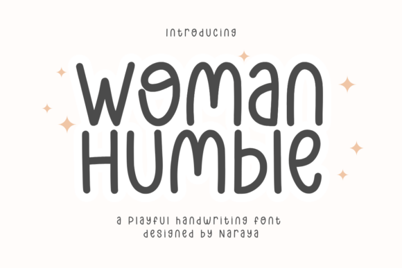 Woman Humble: A Playful Handwritten Font for Web Design